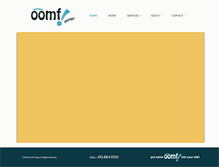 Tablet Screenshot of oomfdesign.com
